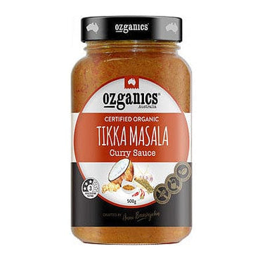 OzGanics Curry Sauce Tikka Masala (Hot) 375g
